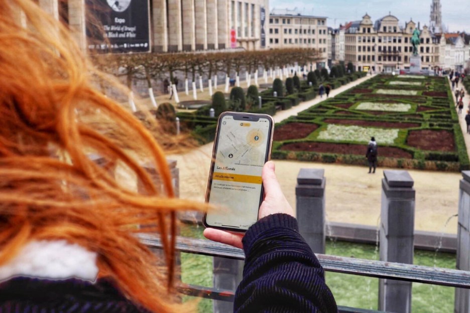 Mont des arts a Bruxelles